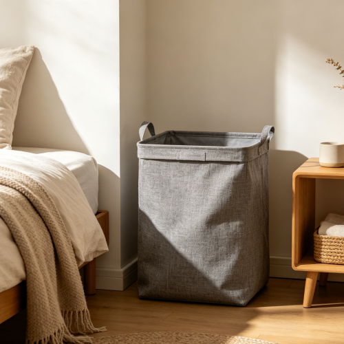 Foldable Fabric Laundry Hamper Box
